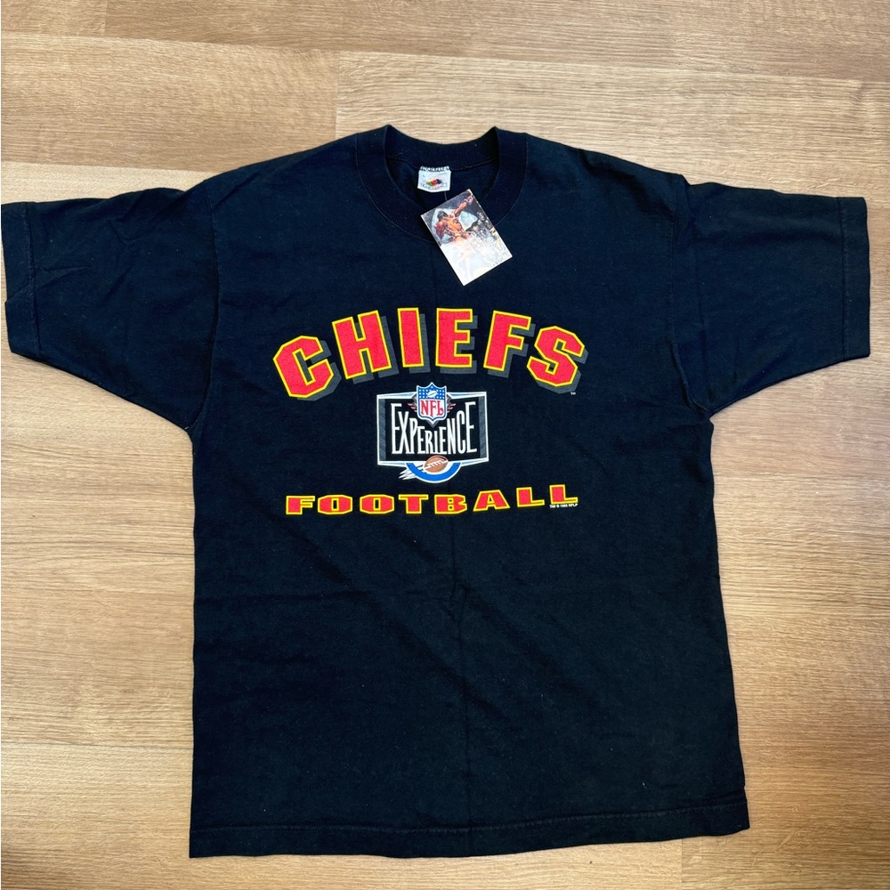 Kansas City Chiefs Experience Football black t-shirt #NFL #vintage #nfl